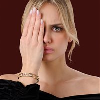 Conegliano - Viale Carducci , 1 - Armband Eleonora Giordani Dame in Silber EGBR05 BR ORG - EGBR05 BR ORG